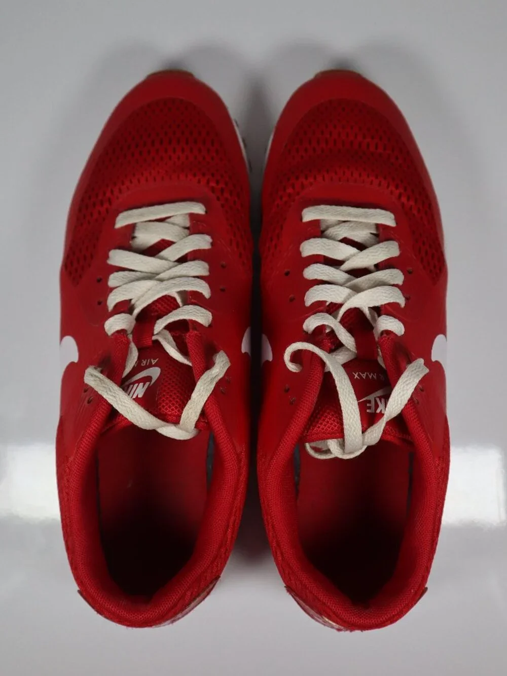 Nike Air Max 90 Sneakers – Red/White – Men's Size 8.5